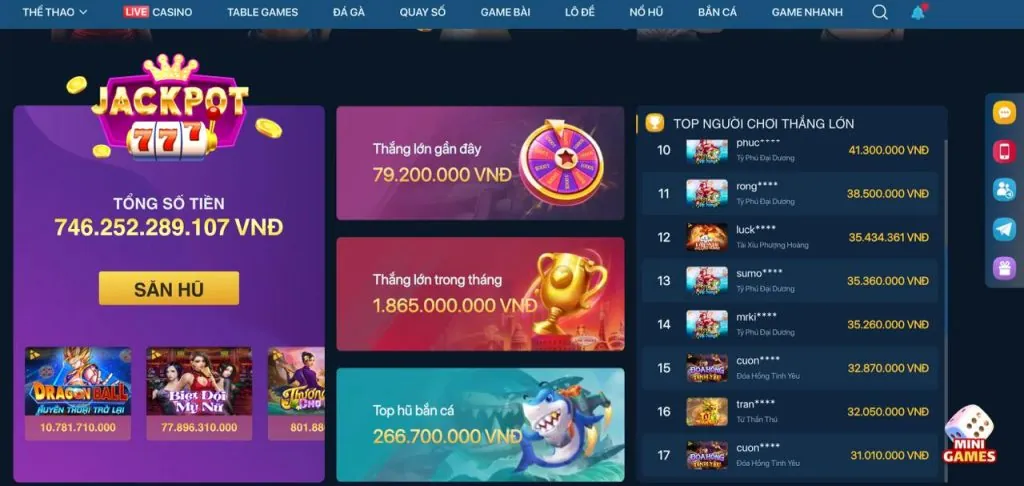 Cơ Hội Trúng Jackpot Khủng